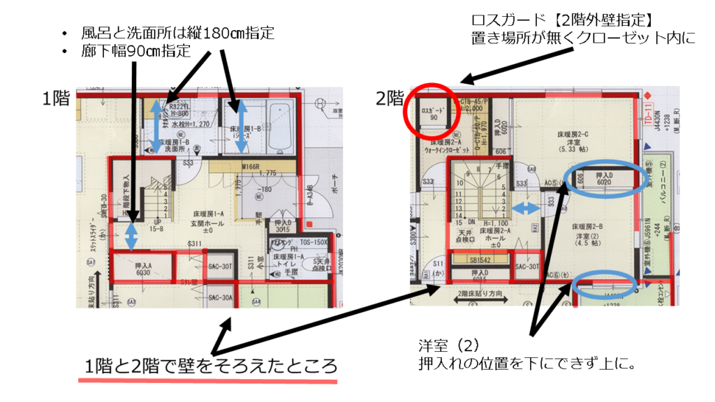 我が家の間取り