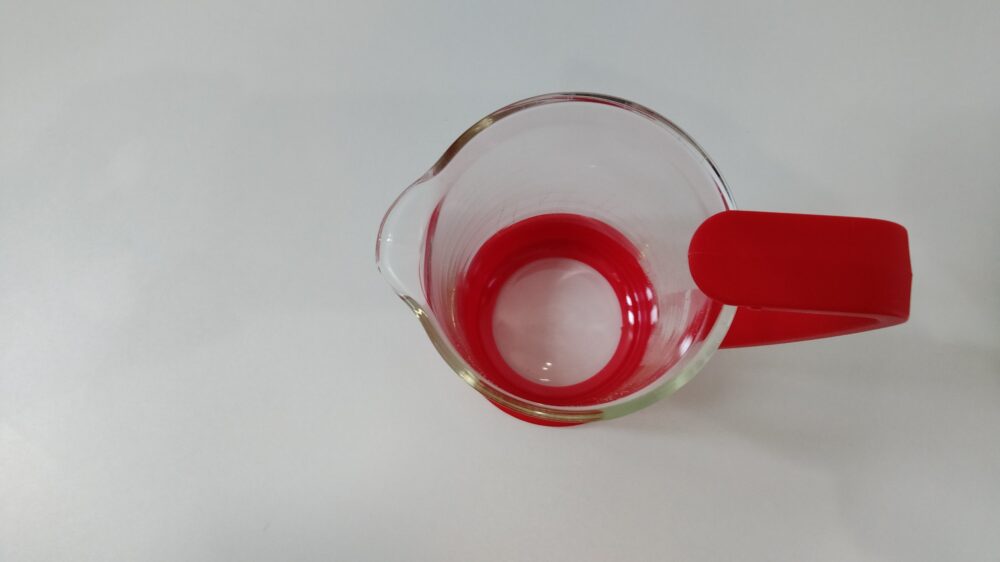 「BODUM」のフレンチプレスコーヒーメーカーの上から見た様子2