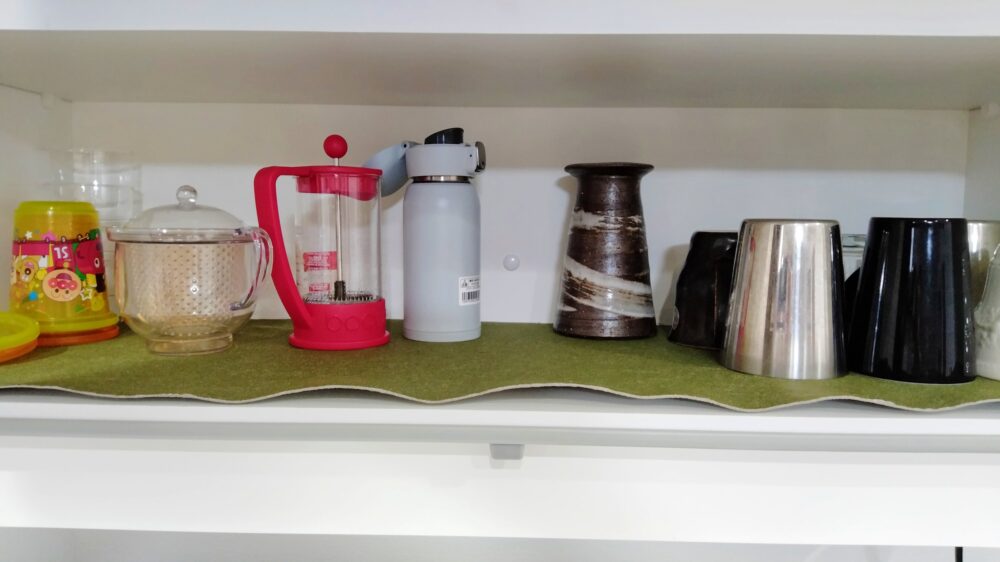 「BODUM」のフレンチプレスコーヒーメーカー どこにでもしまえる