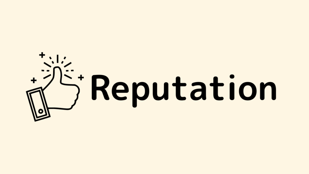 Reputation　口コミ